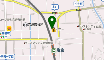 Cyclepark 岩倉市岩倉駅自転車駐車場の地図画像