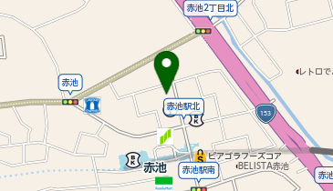 Cyclepark 赤池駅北自転車駐車場の地図画像