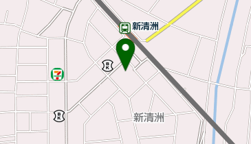 Cyclepark 新清洲駅南自転車駐車場の地図画像