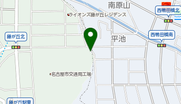 Cyclepark 藤が丘駅長久手自転車駐車場の地図画像