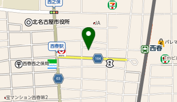 Cyclepark 西春駅西自転車駐車場の地図画像