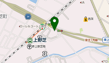 Cyclepark 上野芝駅東第1自転車駐車場の地図画像