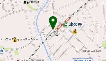 Cyclepark 津久野駅前西第3自転車駐車場の地図画像