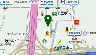Cyclepark 千里中央駅中自転車駐車場 豊中市 自転車駐輪場 560 00 の地図 アクセス 地点情報 Navitime