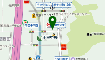 Cyclepark 千里中央駅東第3自転車駐車場の地図画像