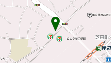 Cyclepark 岸辺駅前北口第2自転車駐車場の地図画像