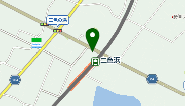 Cyclepark 二色浜駅前仮設自転車駐車場の地図画像