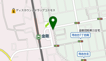 Cyclepark 金剛駅東(ABCD)自転車駐車場の地図画像