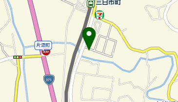 Cyclepark 三日市町駅前東側自転車バイク自転車駐車場の地図画像