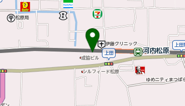 Cyclepark 河内松原駅前自転車駐車場の地図画像