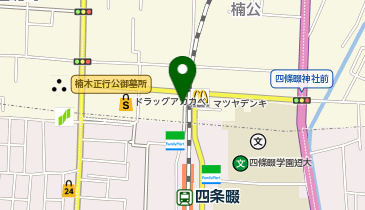 Cyclepark 四条畷駅北自転車駐車場の地図画像