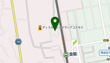 Cyclepark 金剛駅西第1自転車駐車場の地図画像