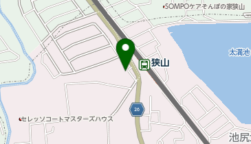 Cyclepark 狭山駅西第1自転車駐車場の地図画像