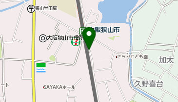 Cyclepark 大阪狭山市駅東第3自転車駐車場の地図画像