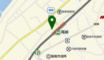 Cyclepark 尾崎駅西自転車駐車場の地図画像