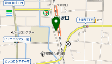 Cyclepark JR塚口駅西自転車駐車場の地図画像