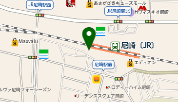 Cyclepark JR尼崎駅西自転車駐車場の地図画像