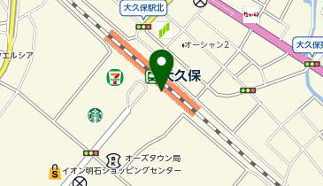 Cyclepark 大久保駅南第1自転車駐車場の地図画像