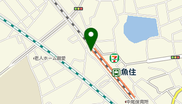 Cyclepark 魚住駅南自転車駐車場の地図画像