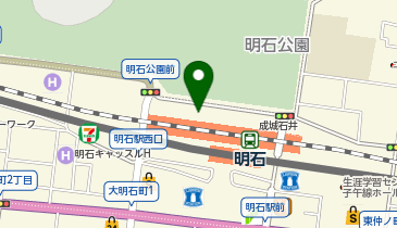 Cyclepark 明石駅北自転車駐車場の地図画像