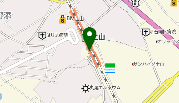 Cyclepark 土山駅東第2自転車駐車場の地図画像