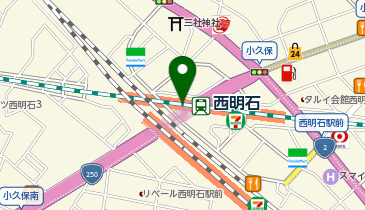 Cyclepark 西明石駅第3自転車駐車場の地図画像