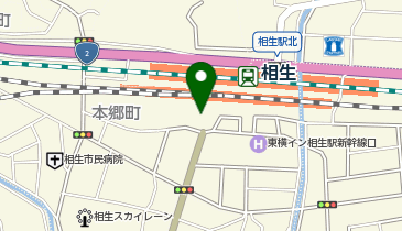 Cyclepark 相生駅南自転車駐車場の地図画像