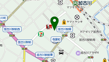 Cyclepark 加古川駅南自転車駐車場の地図画像