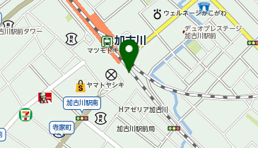 Cyclepark 加古川駅東自転車駐車場の地図画像