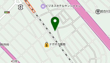 Cyclepark 東加古川駅東自転車駐車場の地図画像