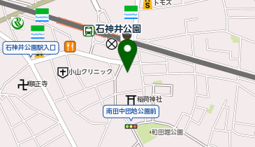 石神井公園駅東拡張自転車駐車場の地図画像