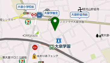 東大泉第三自転車駐車場の地図画像