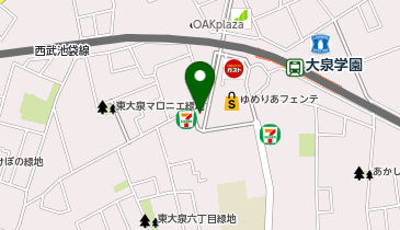 大泉学園駅さつき自転車駐車場の地図画像