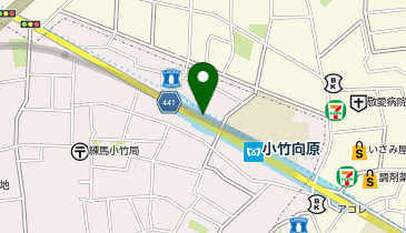 小竹向原駅自転車駐車場の地図画像