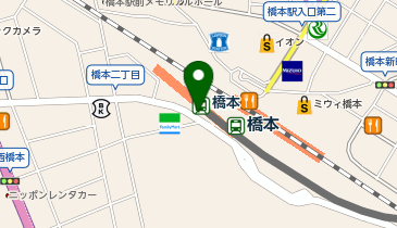 エコステーション21 キッチンコート橋本店駐輪場[自転車]の地図画像
