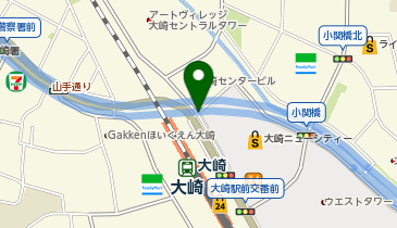 品川区営大崎駅東口自転車等駐車場の地図画像