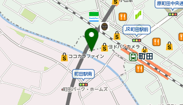 エコステーション21 ヨドバシカメラ町田店駐輪場[バイク]の地図画像