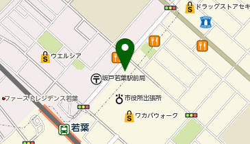 エコステーション21 ワカバウォーク指定駐輪場[バイク]の地図画像