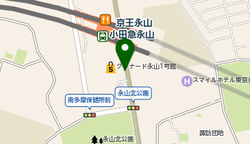 EcoStation21 永山駐輪場[バイク]の地図画像