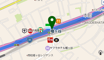 エコステーション21/ECOPOOL 幡ヶ谷高架下第一自転車等駐車場[バイク]の地図画像