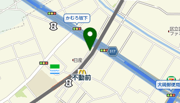 EcoStation21 東急ストア不動前店お客様駐輪場[自転車]の地図画像