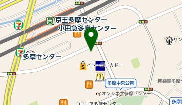 EcoStation21 丘の上プラザ駐輪場[バイク]の地図画像