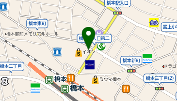 エコステーション21 橋本地下駐輪場[自転車]の地図画像