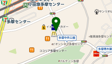 EcoStation21 丘の上パティオ駐輪場[バイク]の地図画像