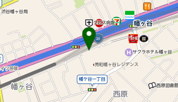 エコステーション21 幡ヶ谷南第一自転車・原付専用駐車場の地図画像