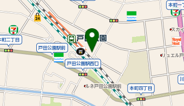 エコステーション21 戸田公園駅東口駐輪場[バイク]の地図画像