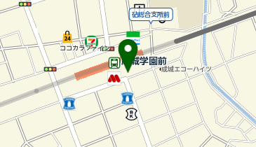 エコステーション21 成城コルティ南駐輪場[バイク]の地図画像