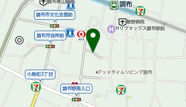 エコステーション21 調布とうきゅうお客さま駐輪場[バイク]の地図画像