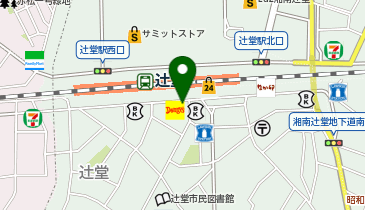 エコステーション21 湘南パールビル指定駐輪場[バイク]の地図画像