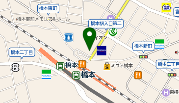 エコステーション21 橋本駅北口第一再開発ビル駐輪場[自転車]の地図画像